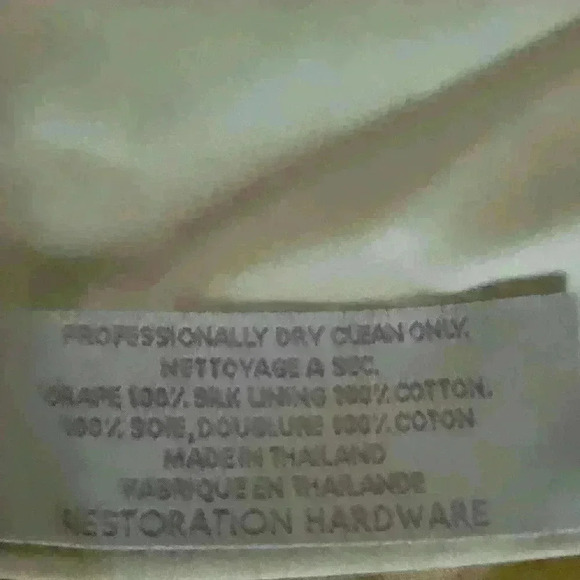 Pair-RH Thai Silk Drapery Panels - Picture 7 of 7